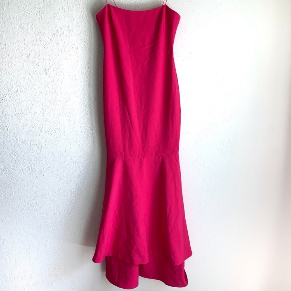 Likely Aurora Mermaid Style Gown Fuchsia Sz 10 New With Tags